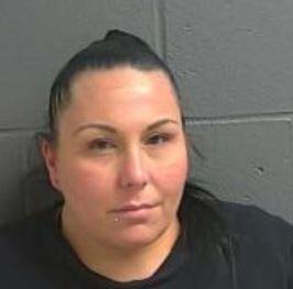 Booking photo of Justina Valente-Chula.