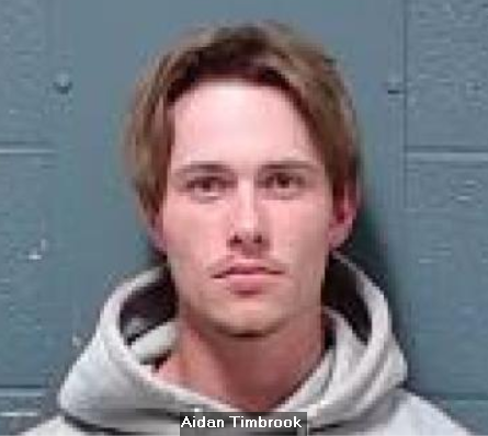 Booking photo of Aidan Timbrook