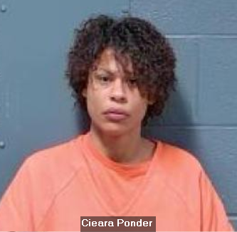 Booking photo of Cieara Ponder.