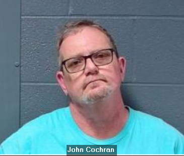 Booking photo of John Cochran.