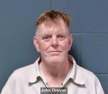 Booking photo of John Dreyer.