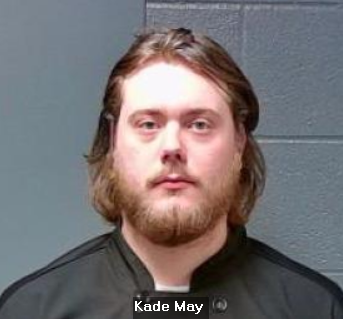 Booking photo of Kade May.